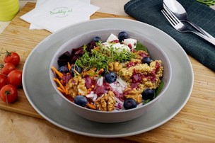 Blueberry-Beetroot Bowl