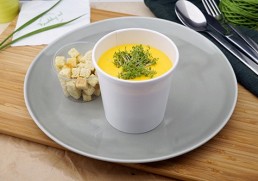 Karotten-Ingwer Cremesuppe