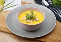 Karotten-Ingwer Cremesuppe