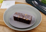 Schokoladen-Walnuss Brownie